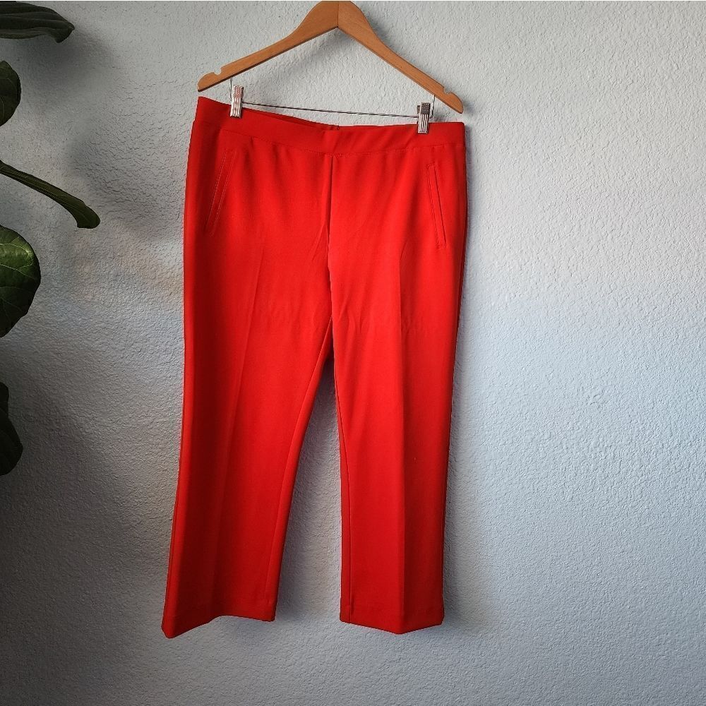 Jules and Leopold straight crop pants
